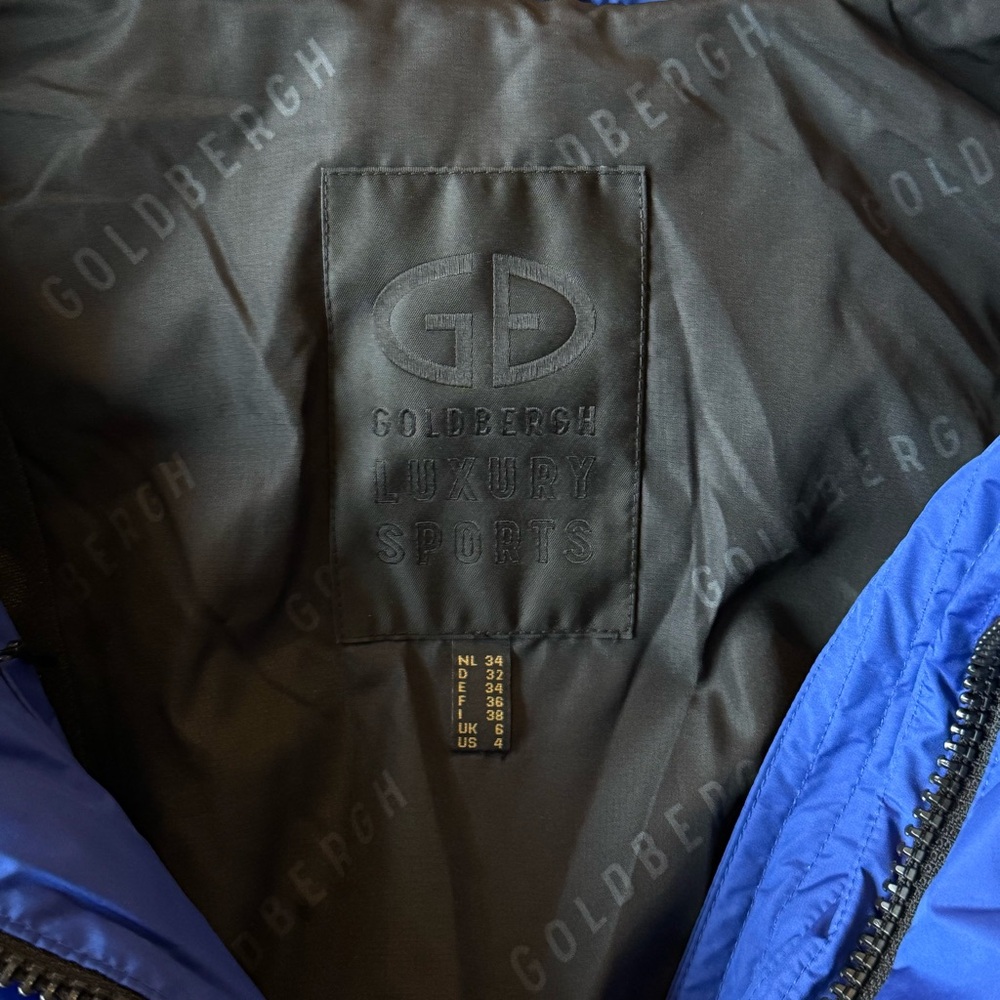 Goldbergh Royal Blue Puffer Ski Jacket - Picture 10 of 11
